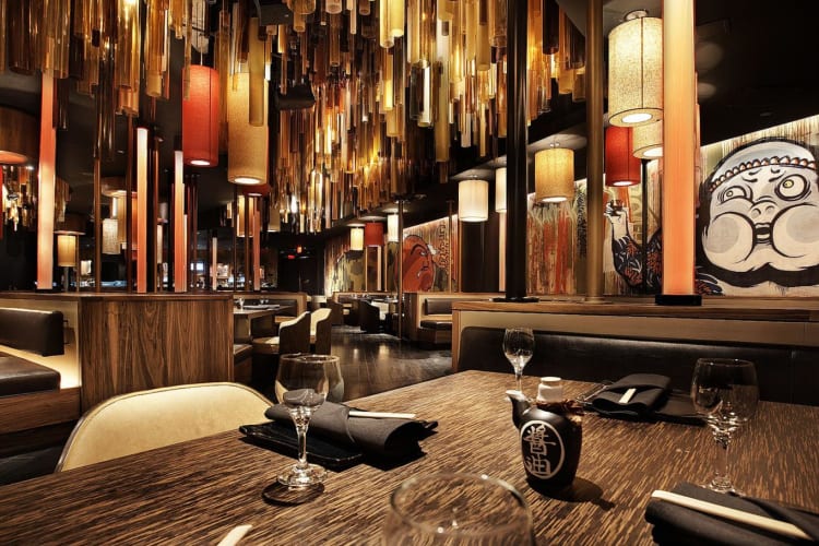 Sushisamba table